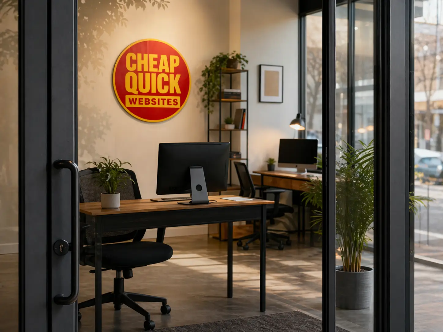 The Cheap Quick Websites team working together